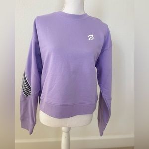 Peloton Purple Crew Neck Sweatshirt
